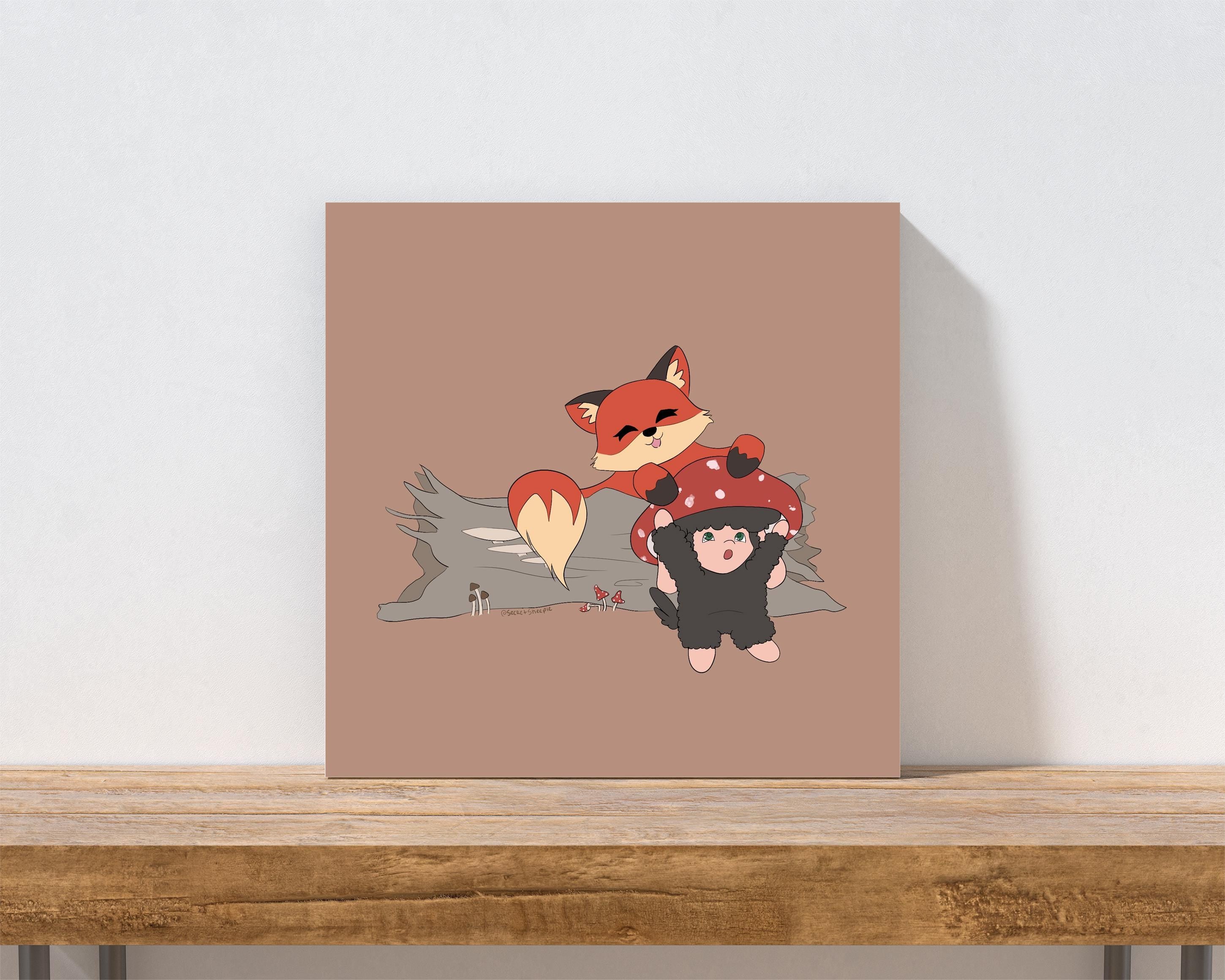 Forest Friends Duo Art Print