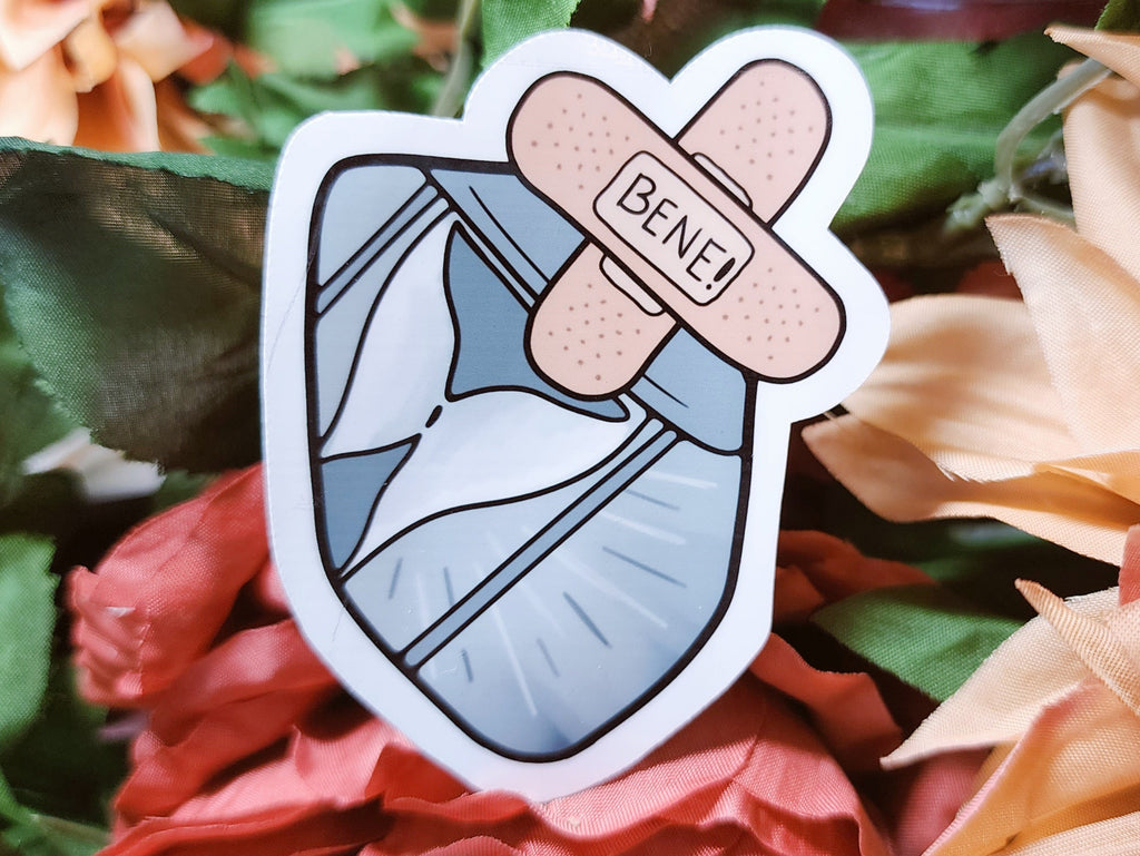 Living Dead + Benediction Sticker