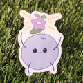 Blue Cozy Farming Friend Sticker