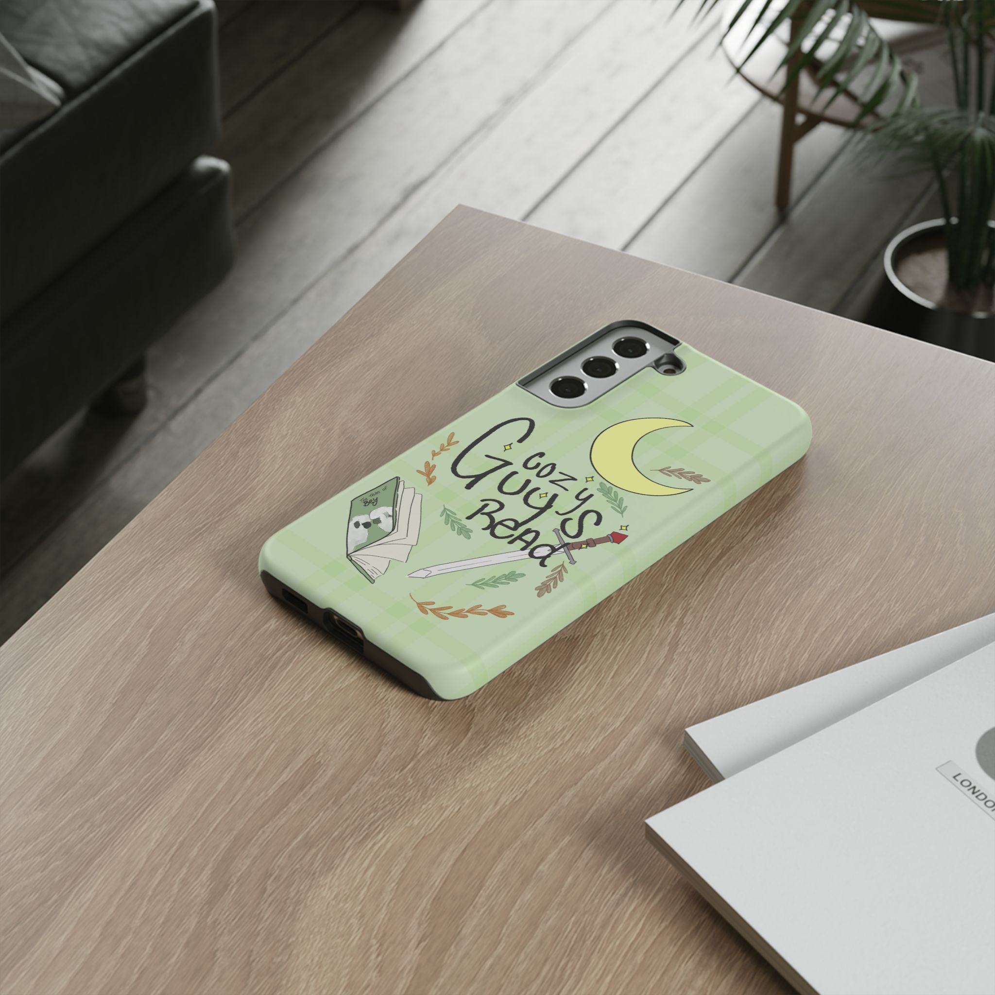 Cozy Guys Read Phone Case