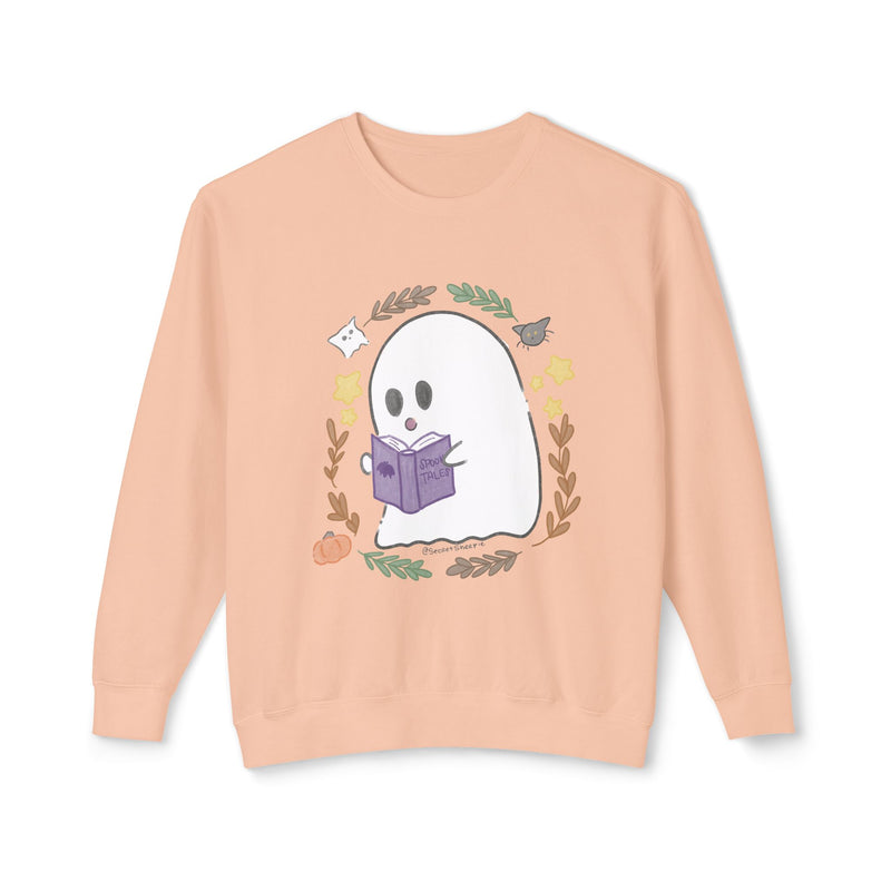 Ghostie Bookworm Cozy Crewneck
