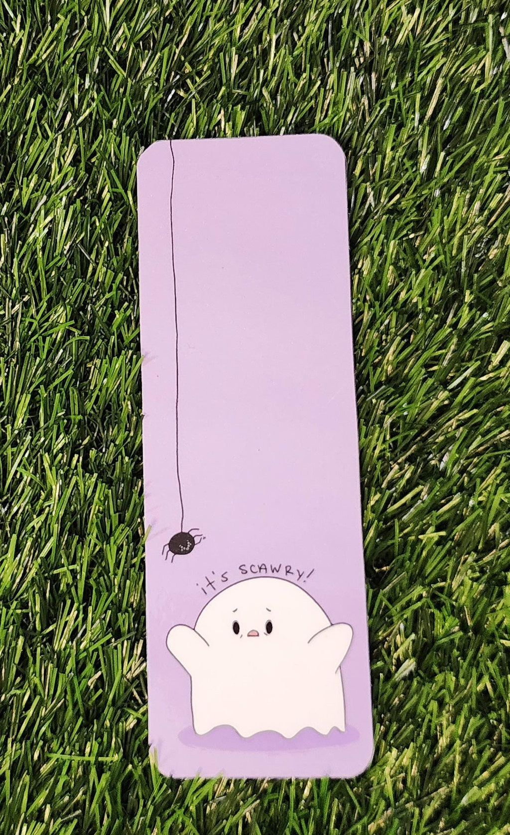 It's Scawry Ghost Bookmark