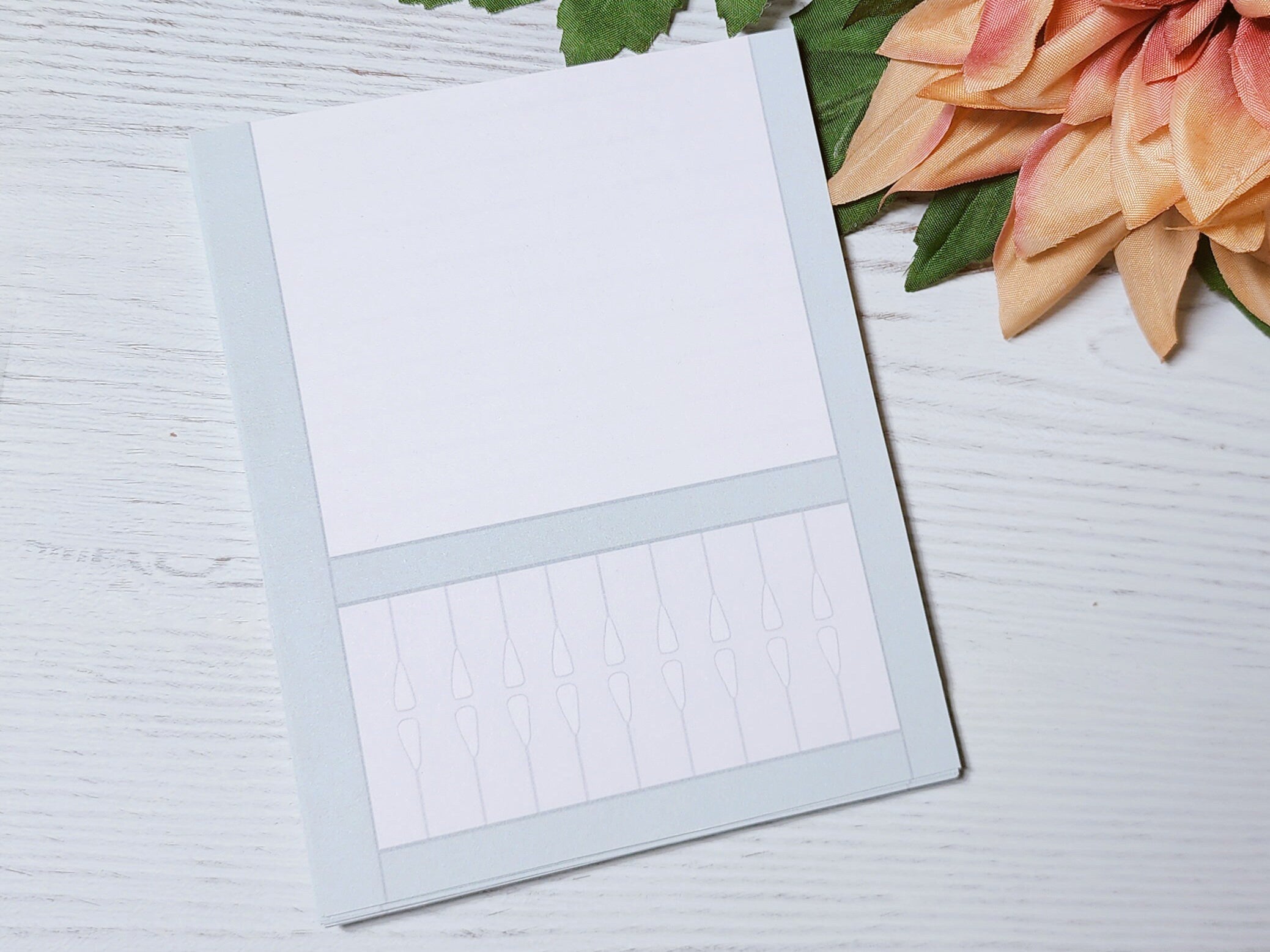 Farmhouse Rail Notepad