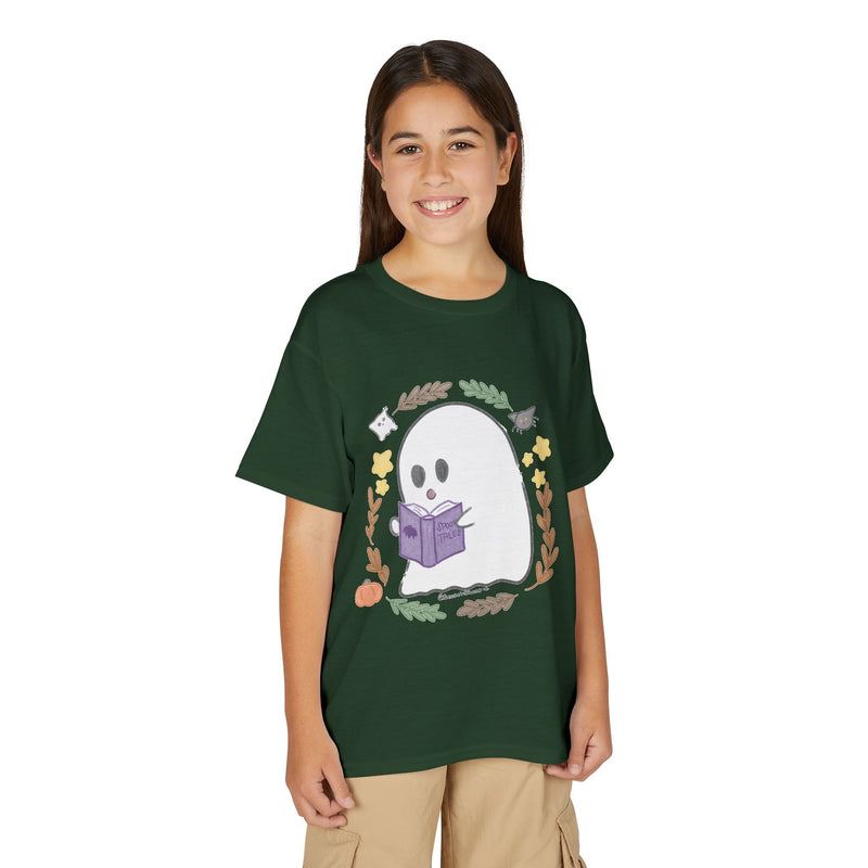 Ghostie Bookworm Youth T-Shirt
