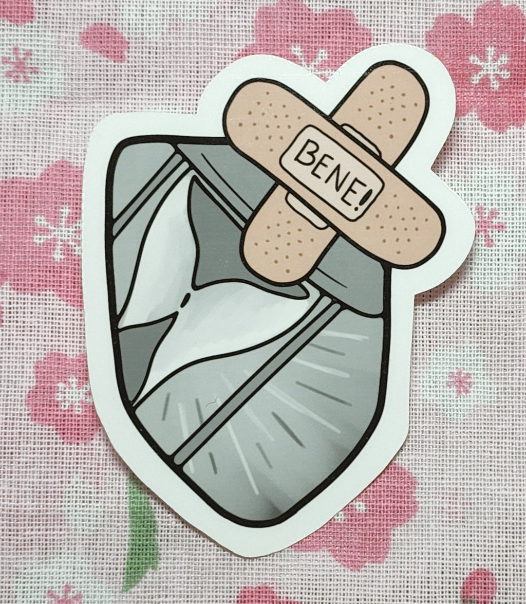 Living Dead + Benediction Sticker