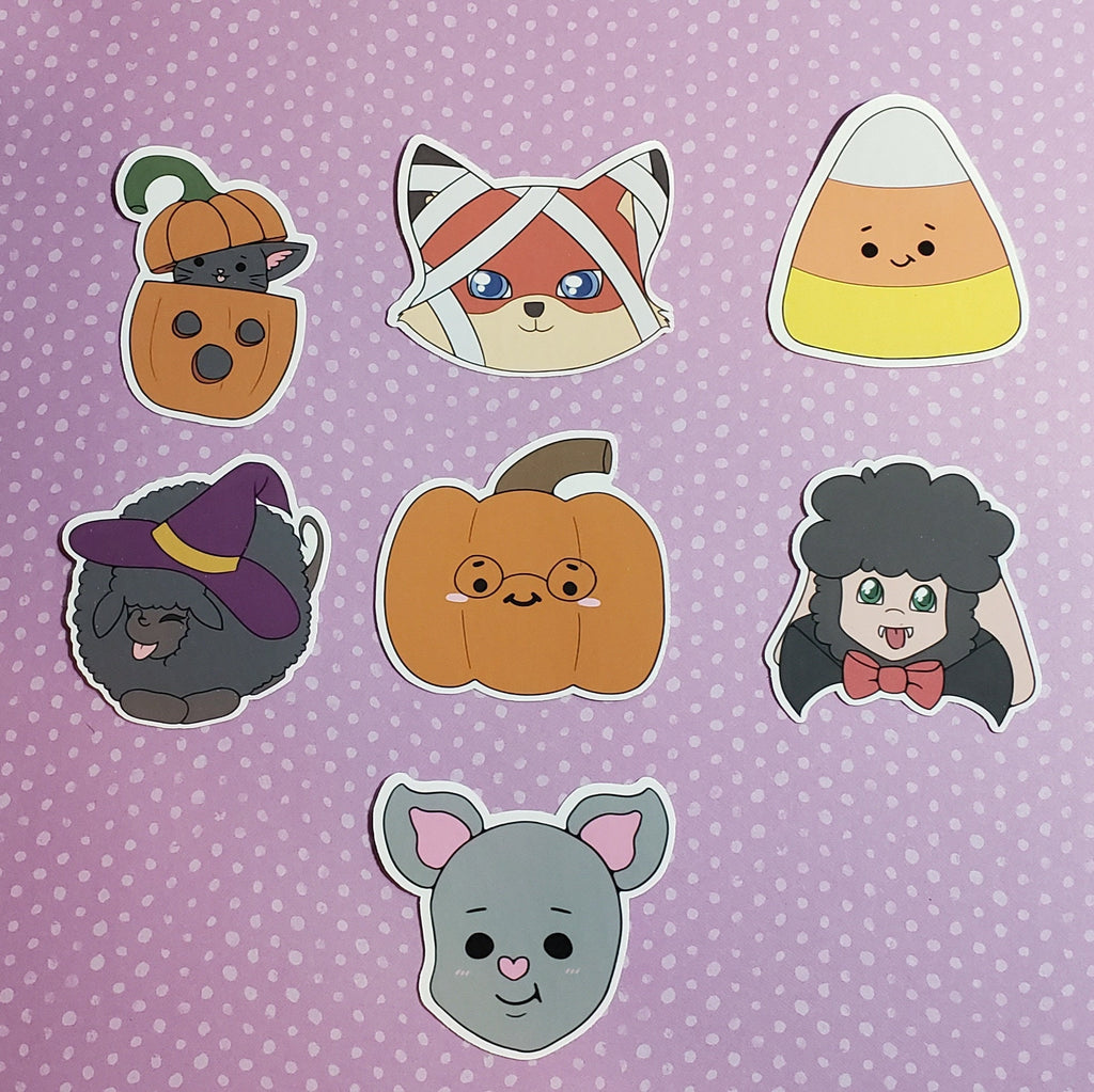 Cute Sticker Mystery Pack – B Grade Stickers with Retired, Miscut & Misprinted Designs