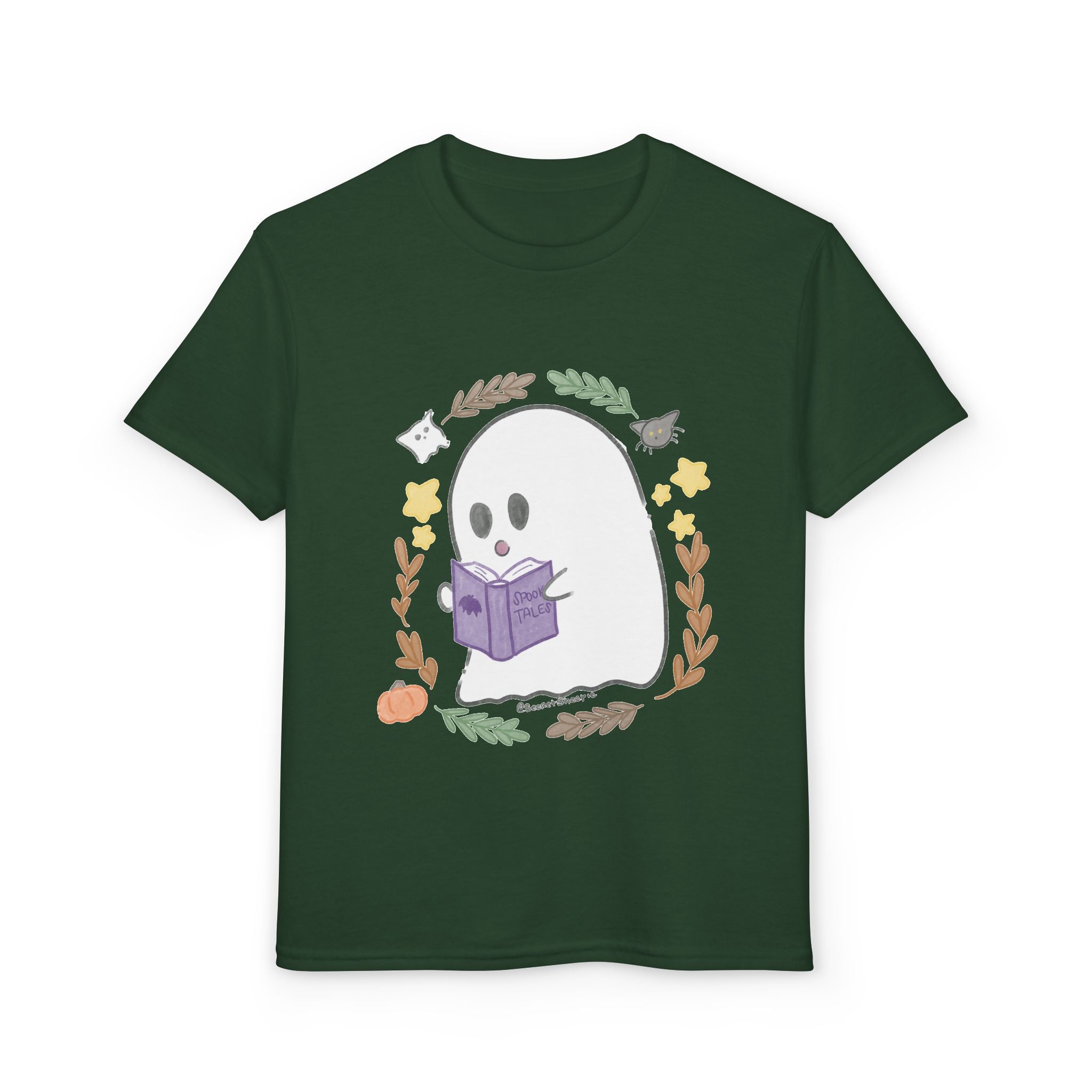Ghostie Bookworm Youth T-Shirt