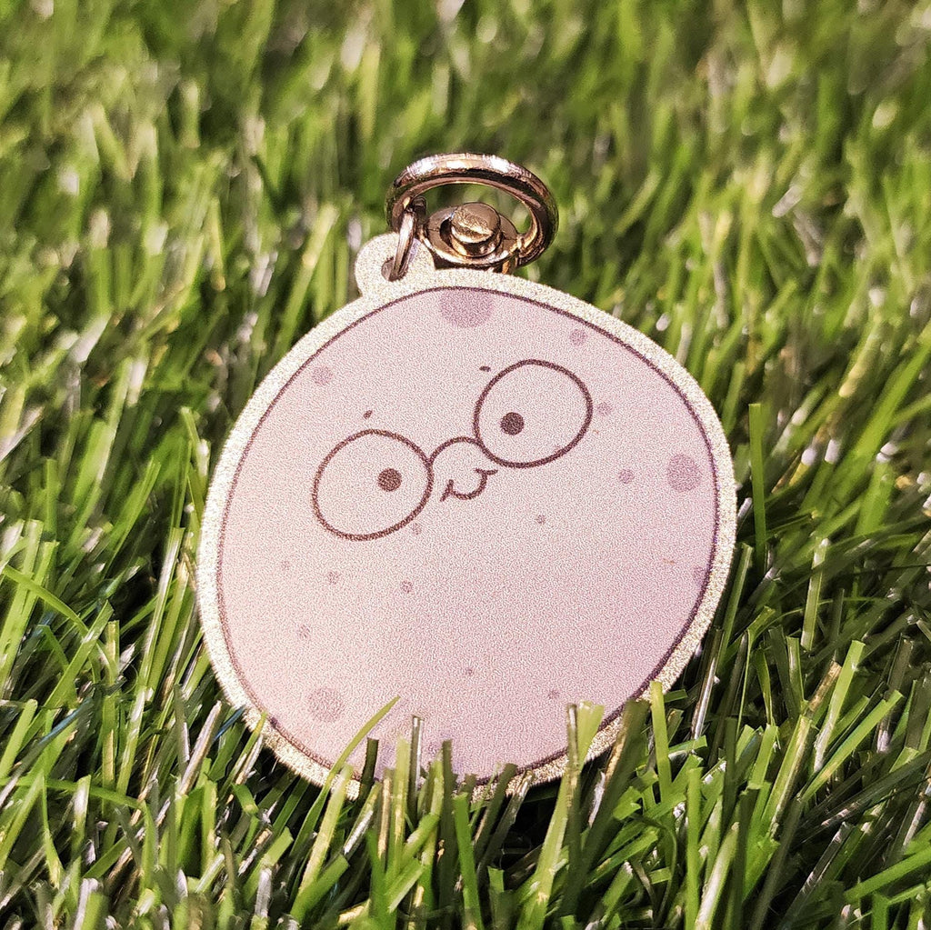 Kawaii Moon Acrylic Charm
