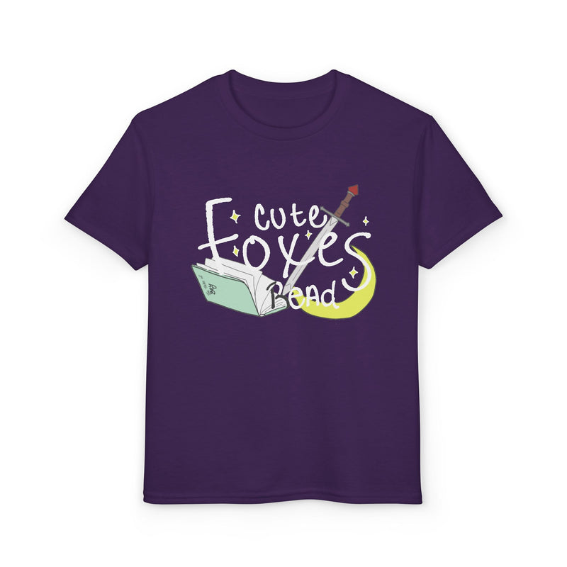 Cute Foxes Read Youth T-Shirt