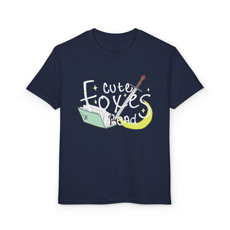 Cute Foxes Read Youth T-Shirt