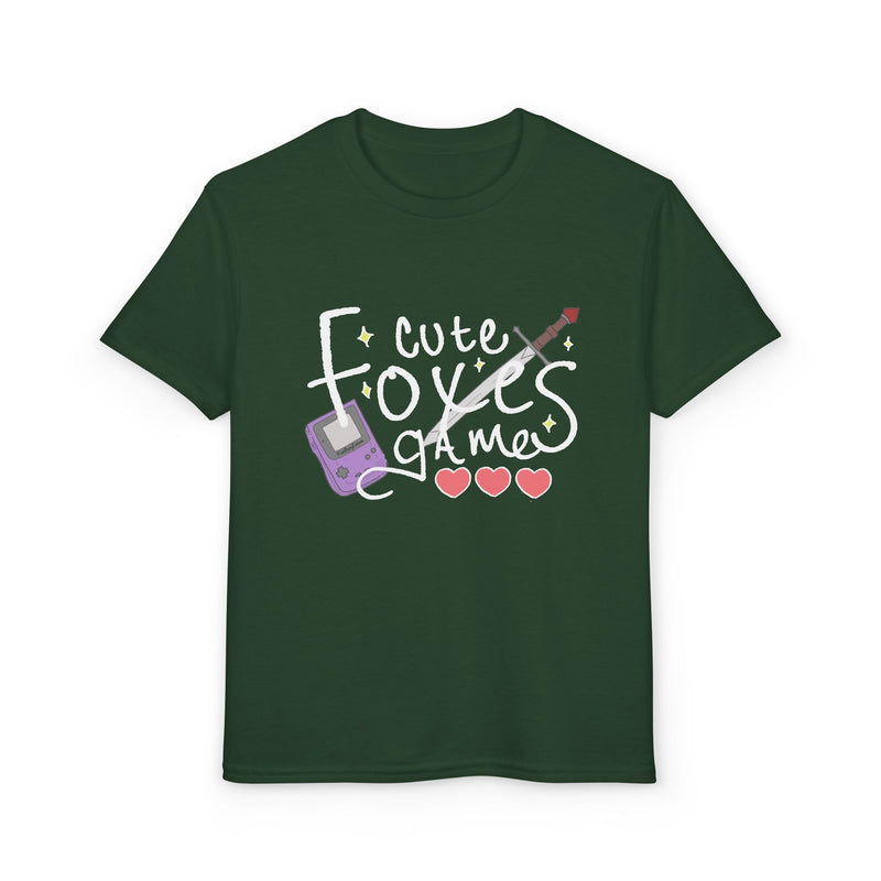 Cute Foxes Game Youth T-Shirt