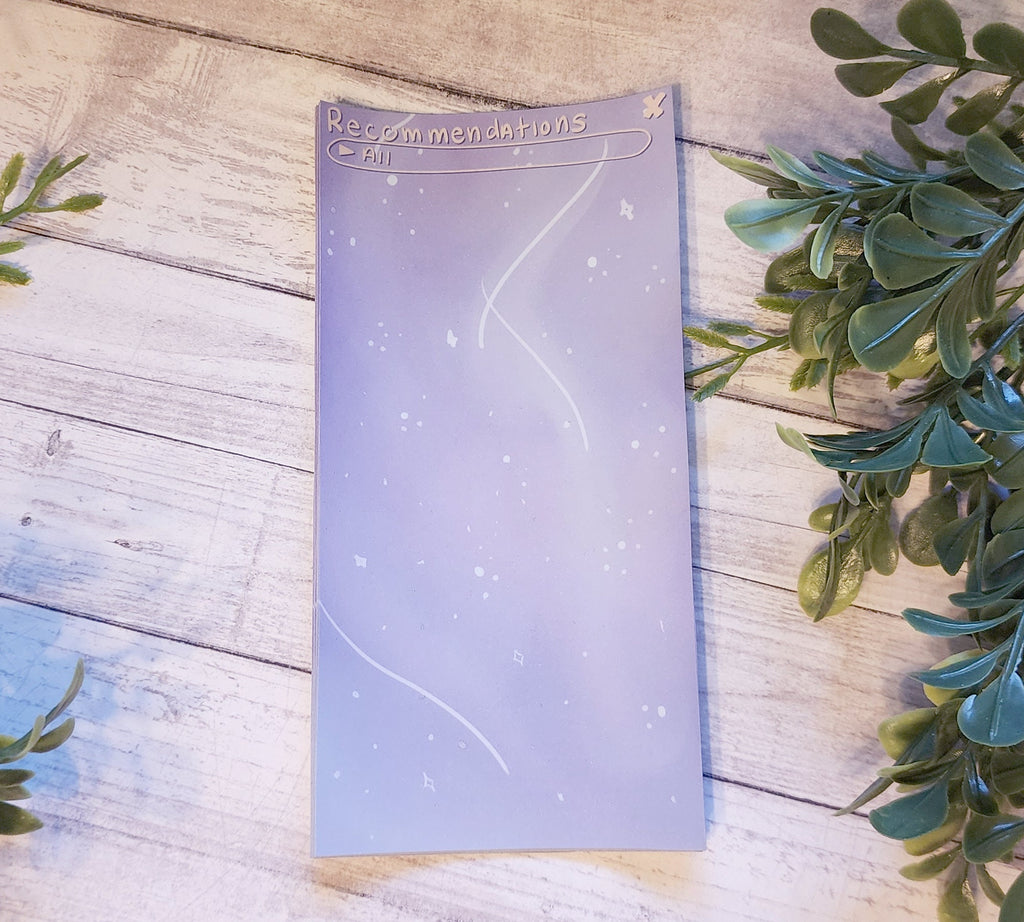 Duty Recommended Notepad