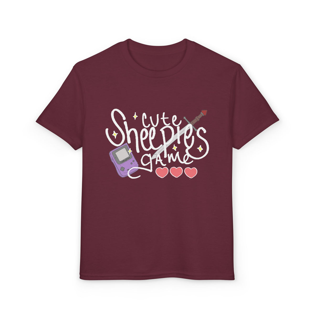 Cute Sheepies Game Youth T-Shirt