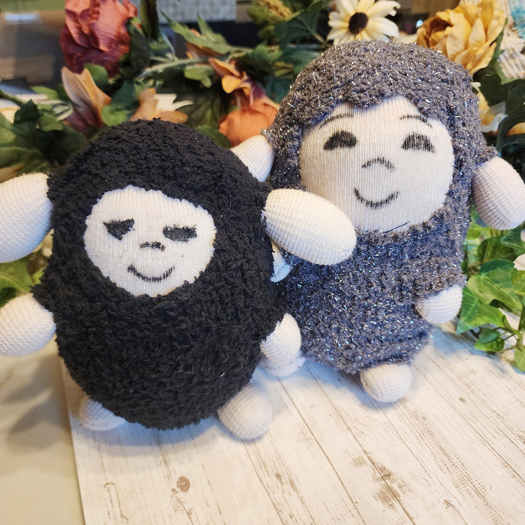 Hand-Sewn Sheep Plushie