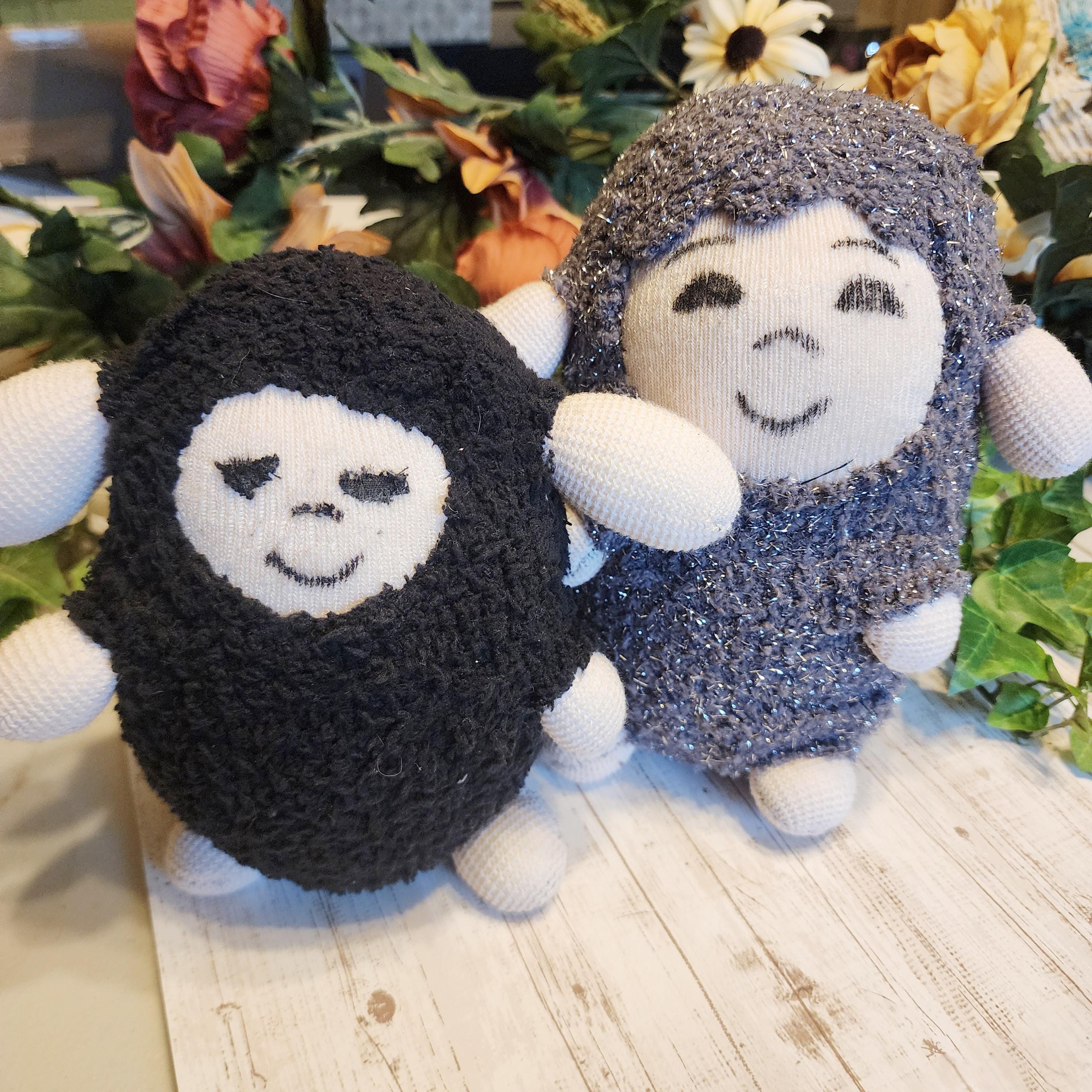 Hand-Sewn Sheep Plushie