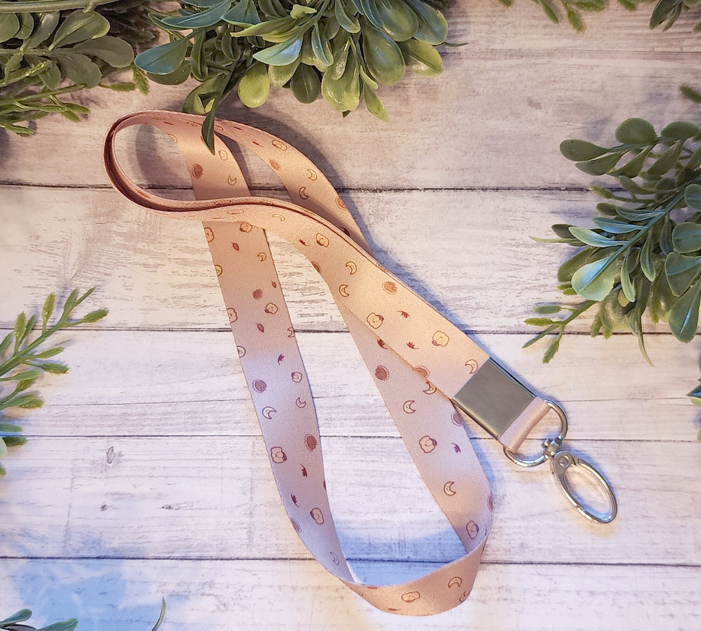 Autumn Icons Lanyard