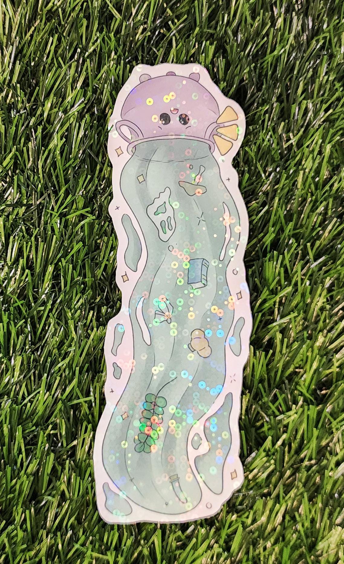 Cauldron Die-Cut Bookmark