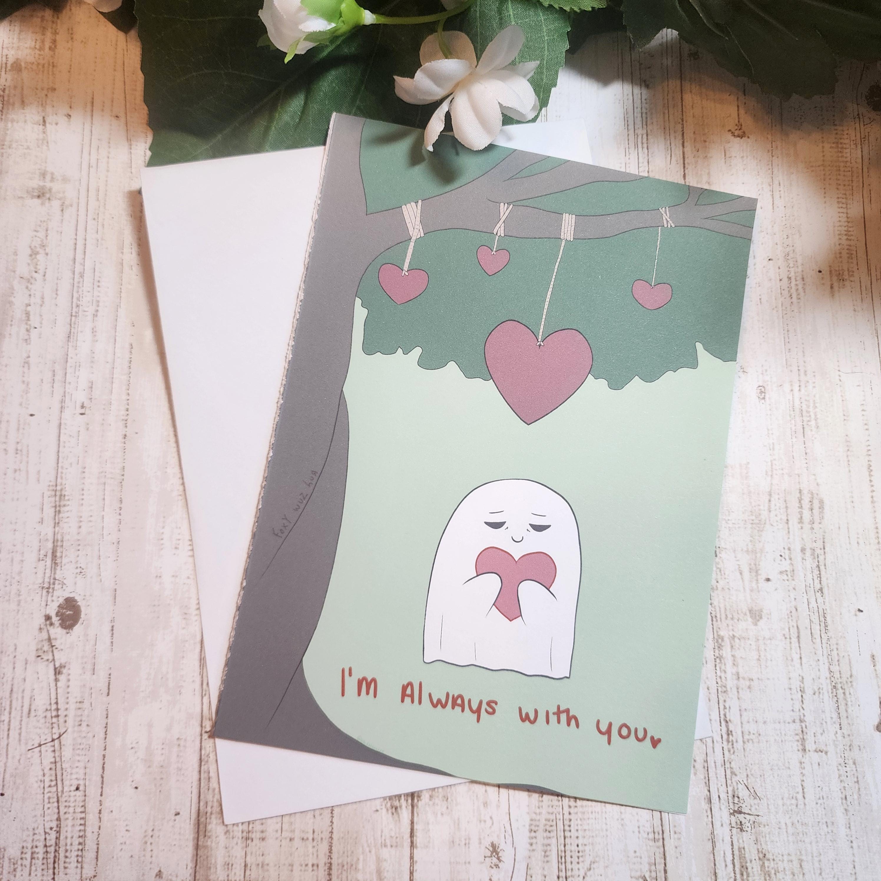 Ghostie Love Greeting Card