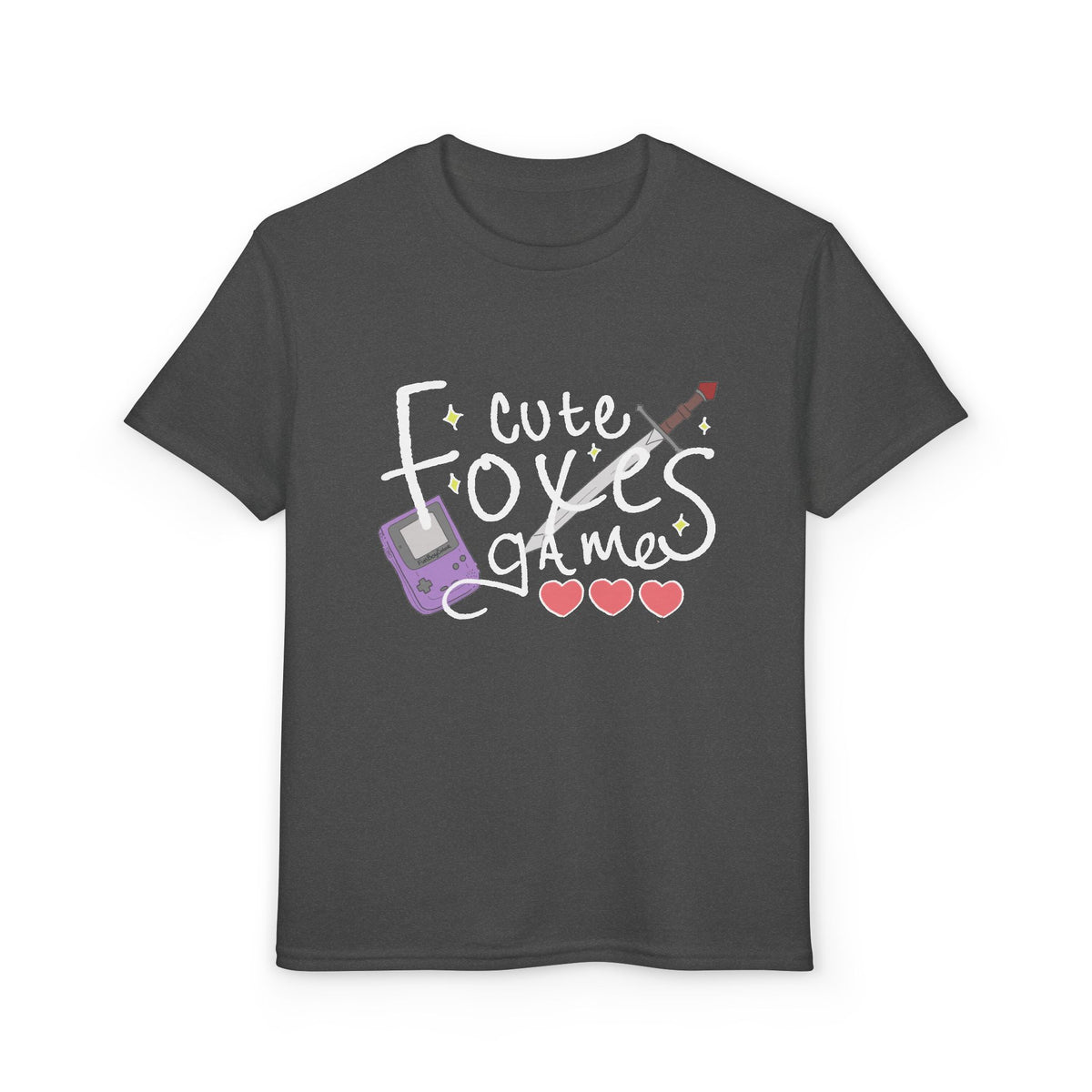 Cute Foxes Game Youth T-Shirt