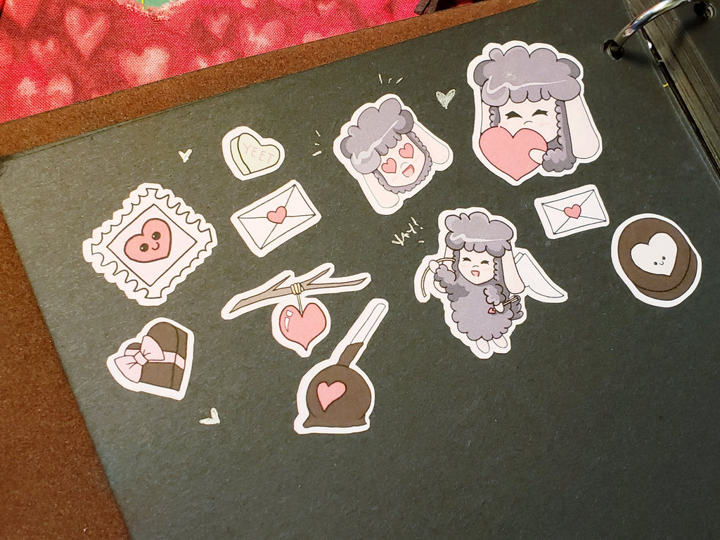 Cute Sticker Mystery Pack – B Grade Stickers with Retired, Miscut & Misprinted Designs