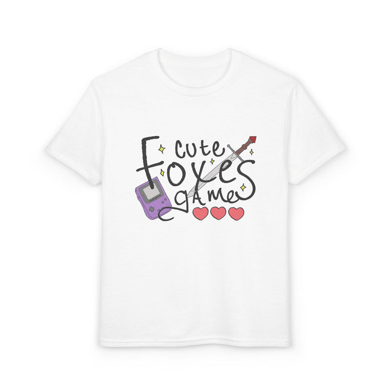 Cute Foxes Game Youth T-Shirt