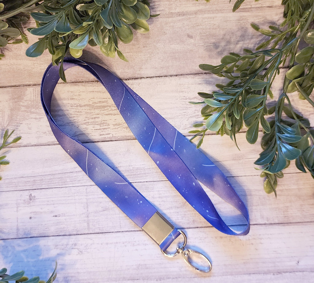 Galaxy Print Lanyard