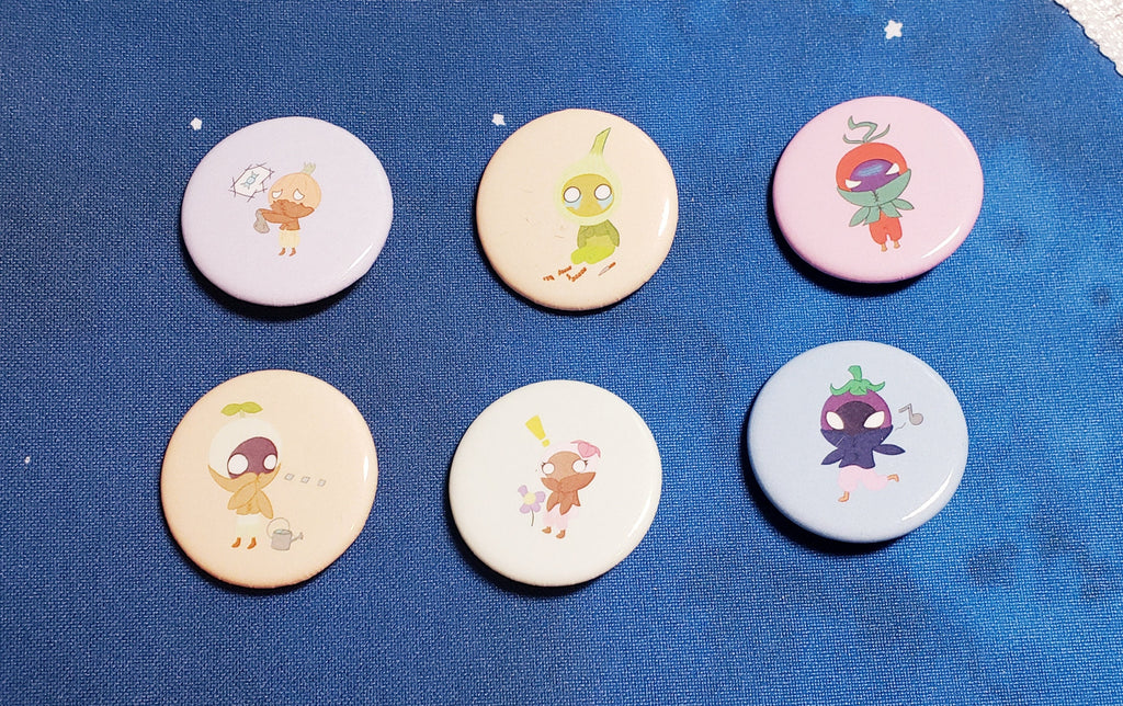 Mandragora Royal Family Button Set