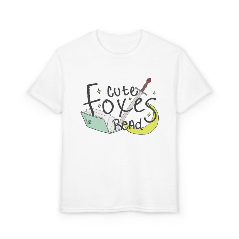 Cute Foxes Read Youth T-Shirt