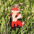 Loong Fox Acrylic Charm