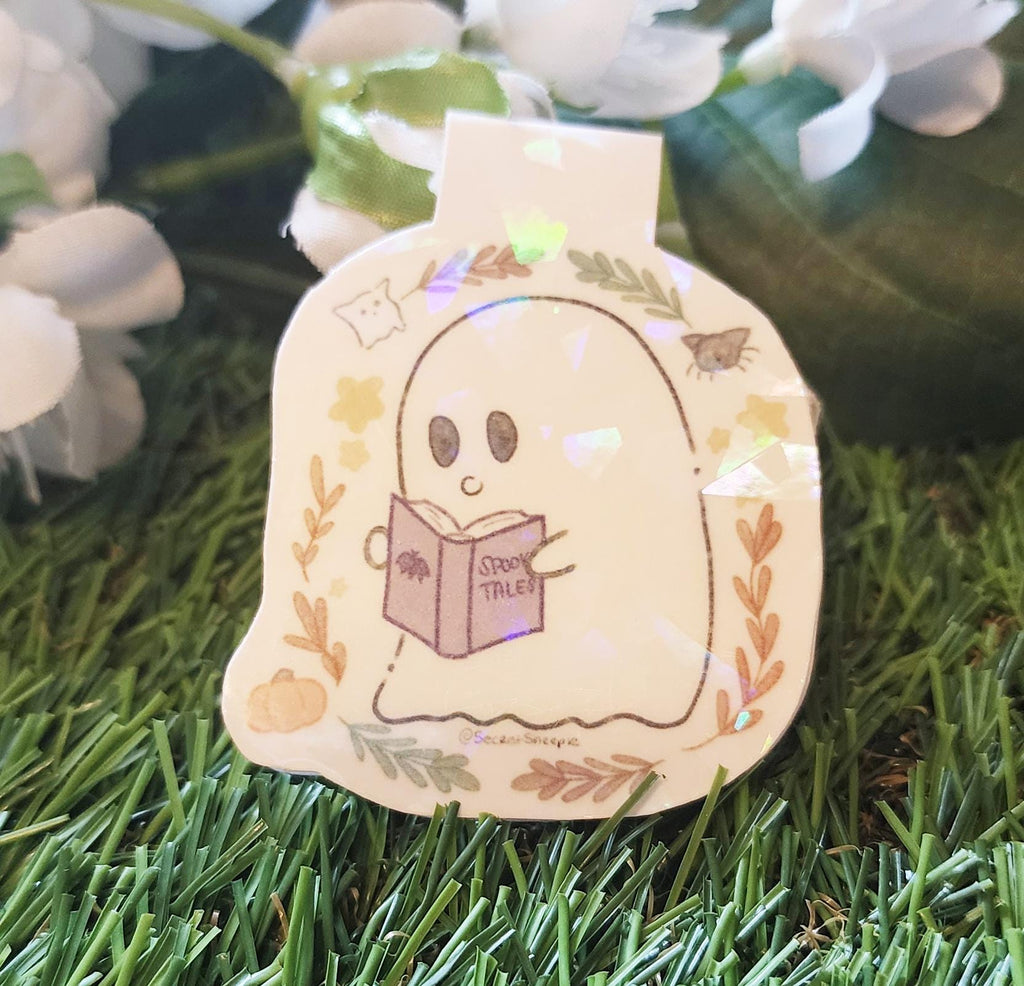 Ghostie Bookworm Magnetic Bookmark