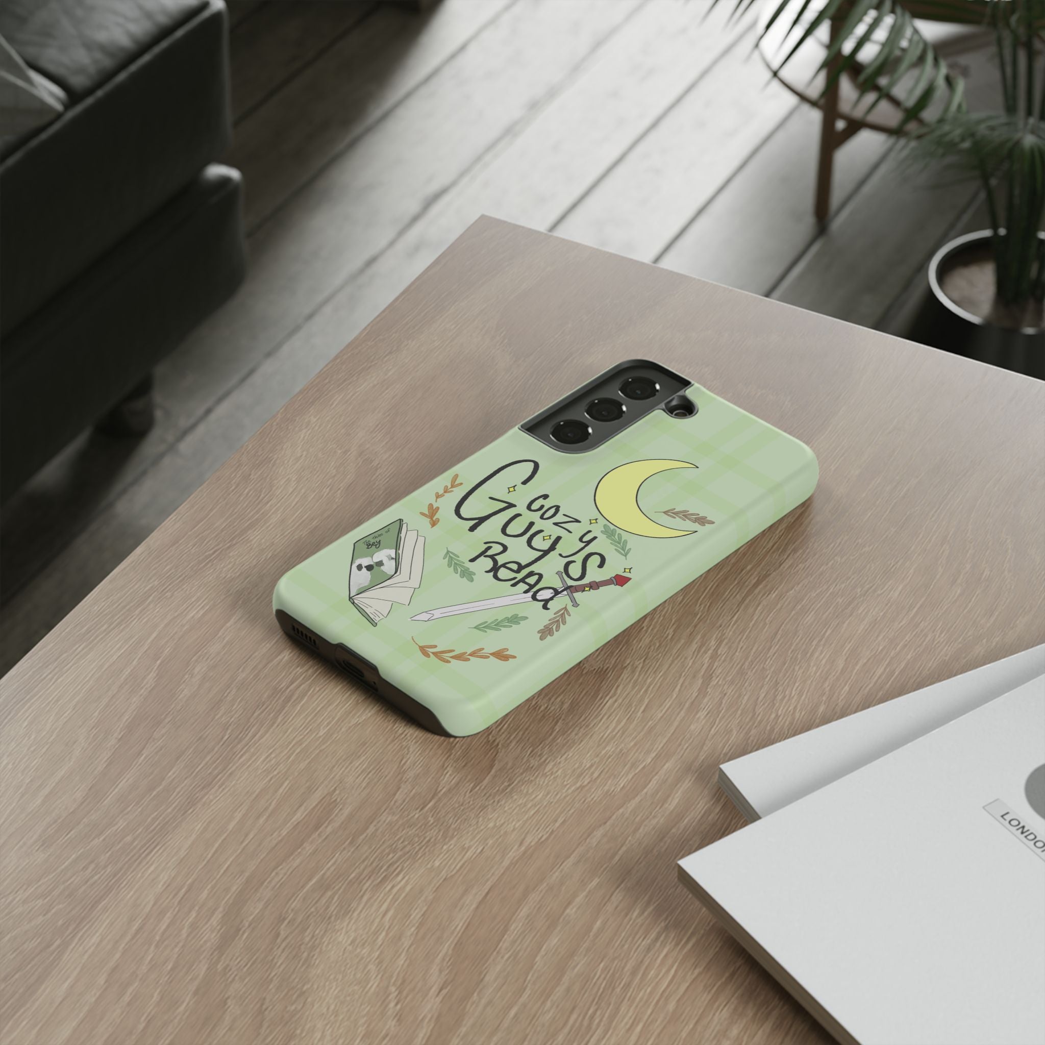 Cozy Guys Read Phone Case