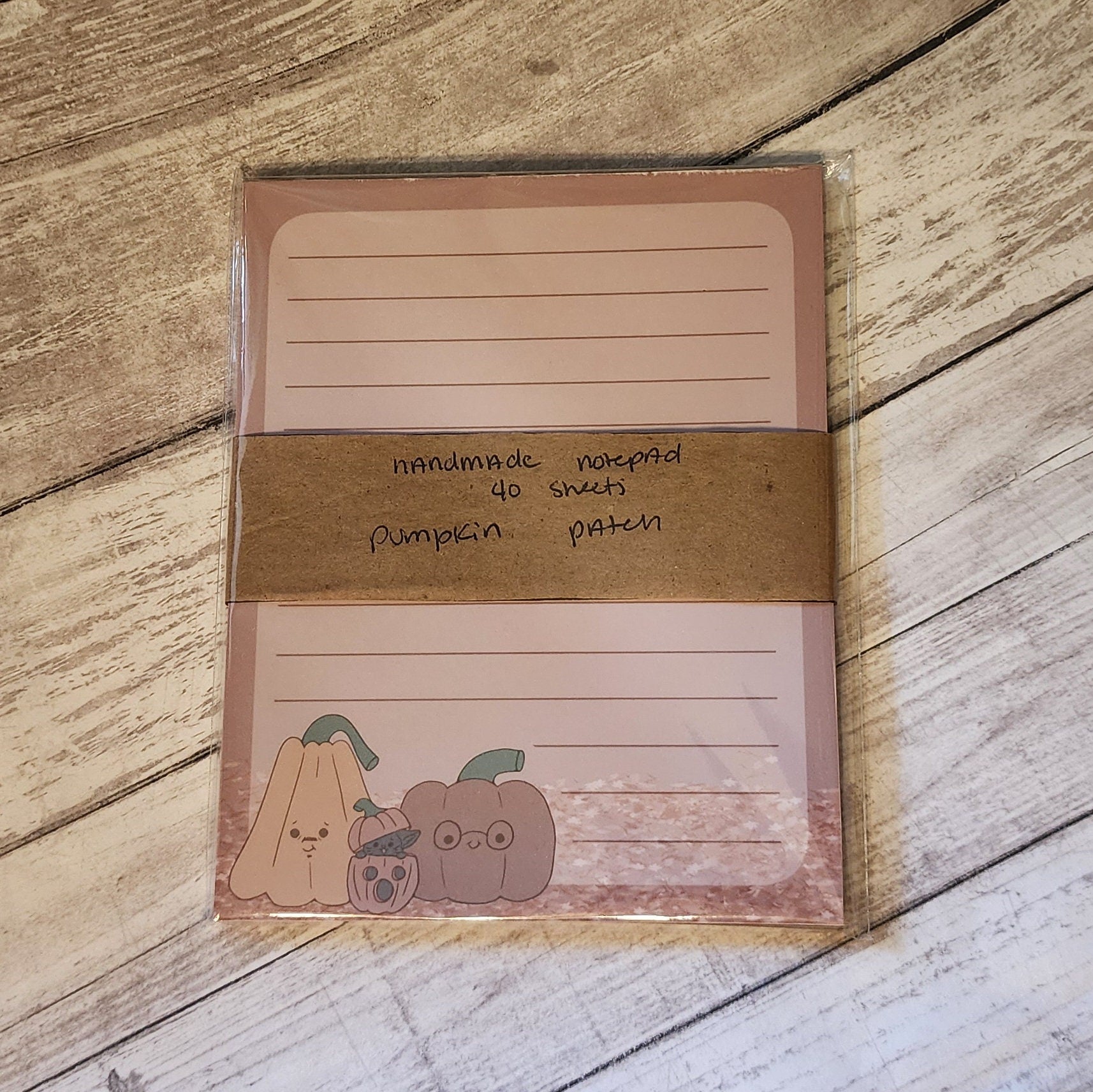 Pumpkin Patch Notepad