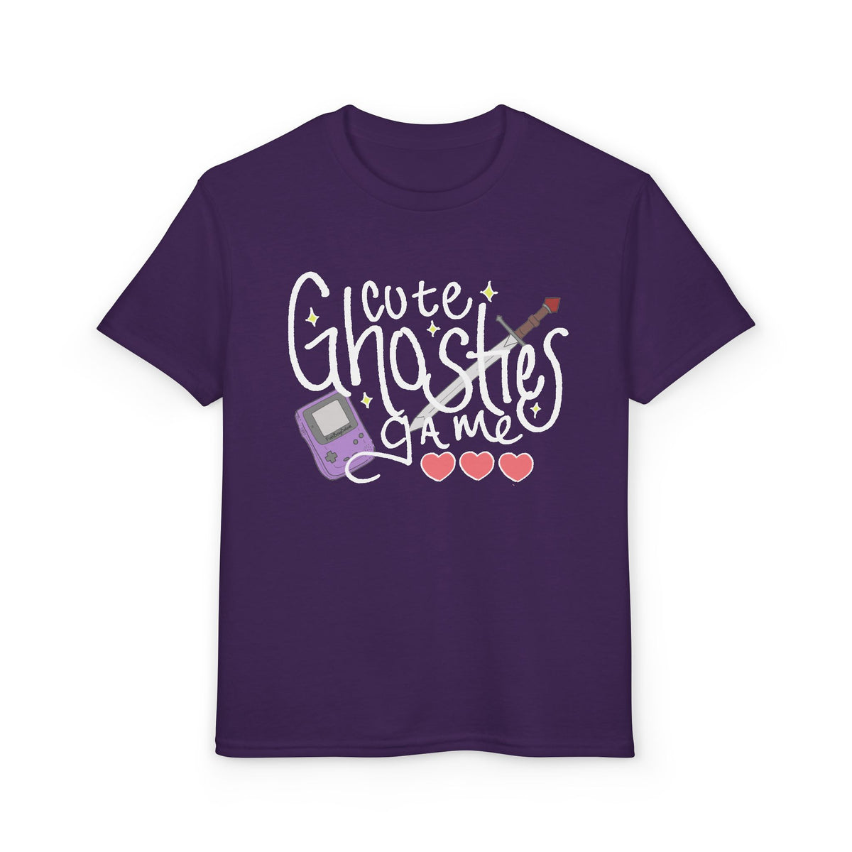 Cute Ghosties Game Youth T-Shirt