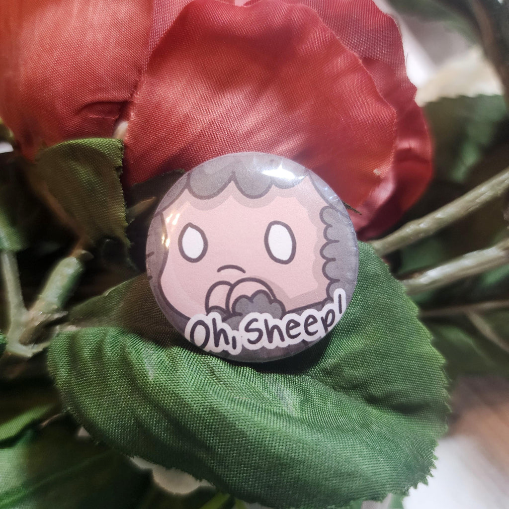 Oh Sheep! Button