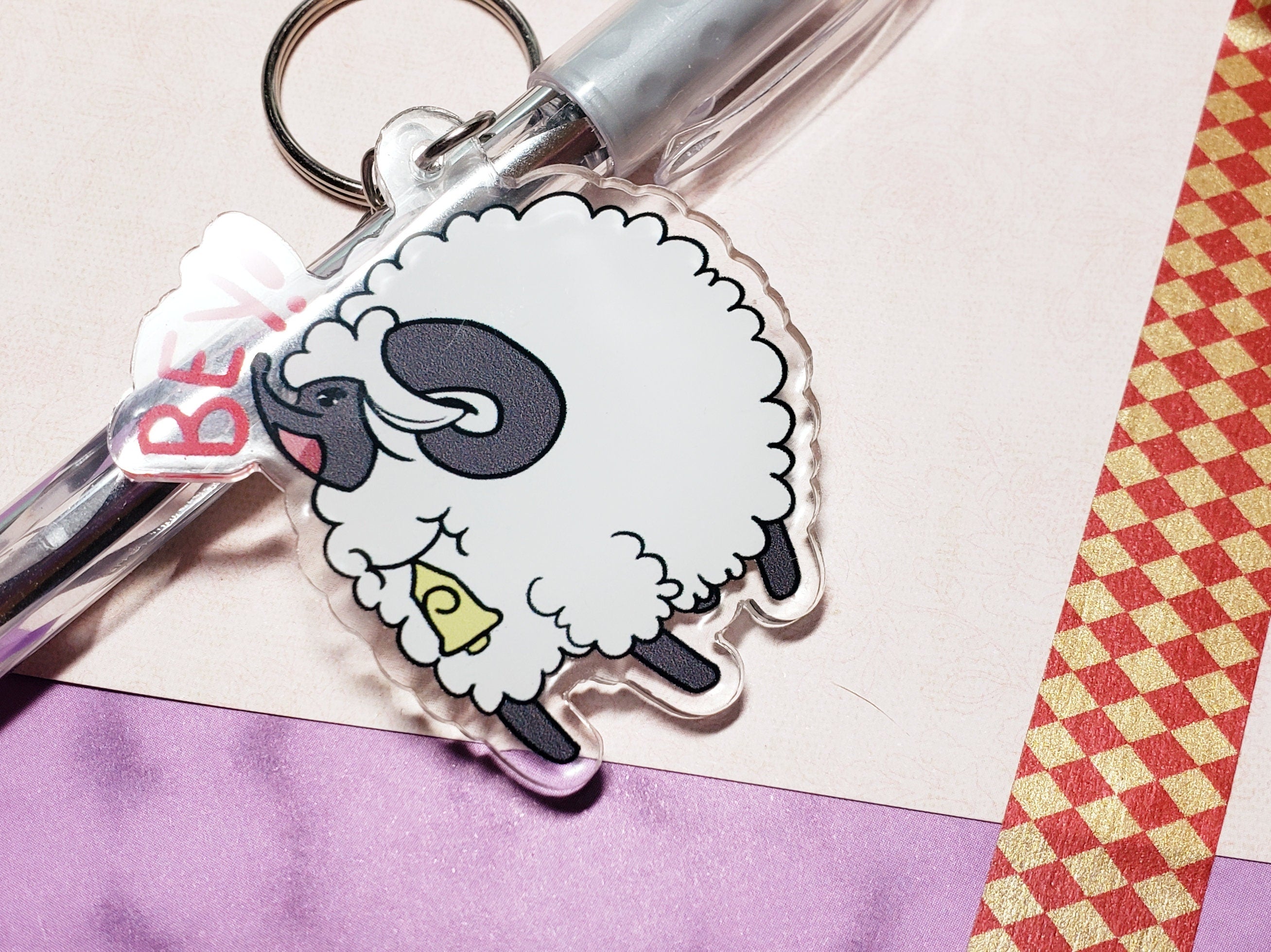 Tender Lamb Keychain