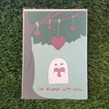 Ghostie Love Greeting Card