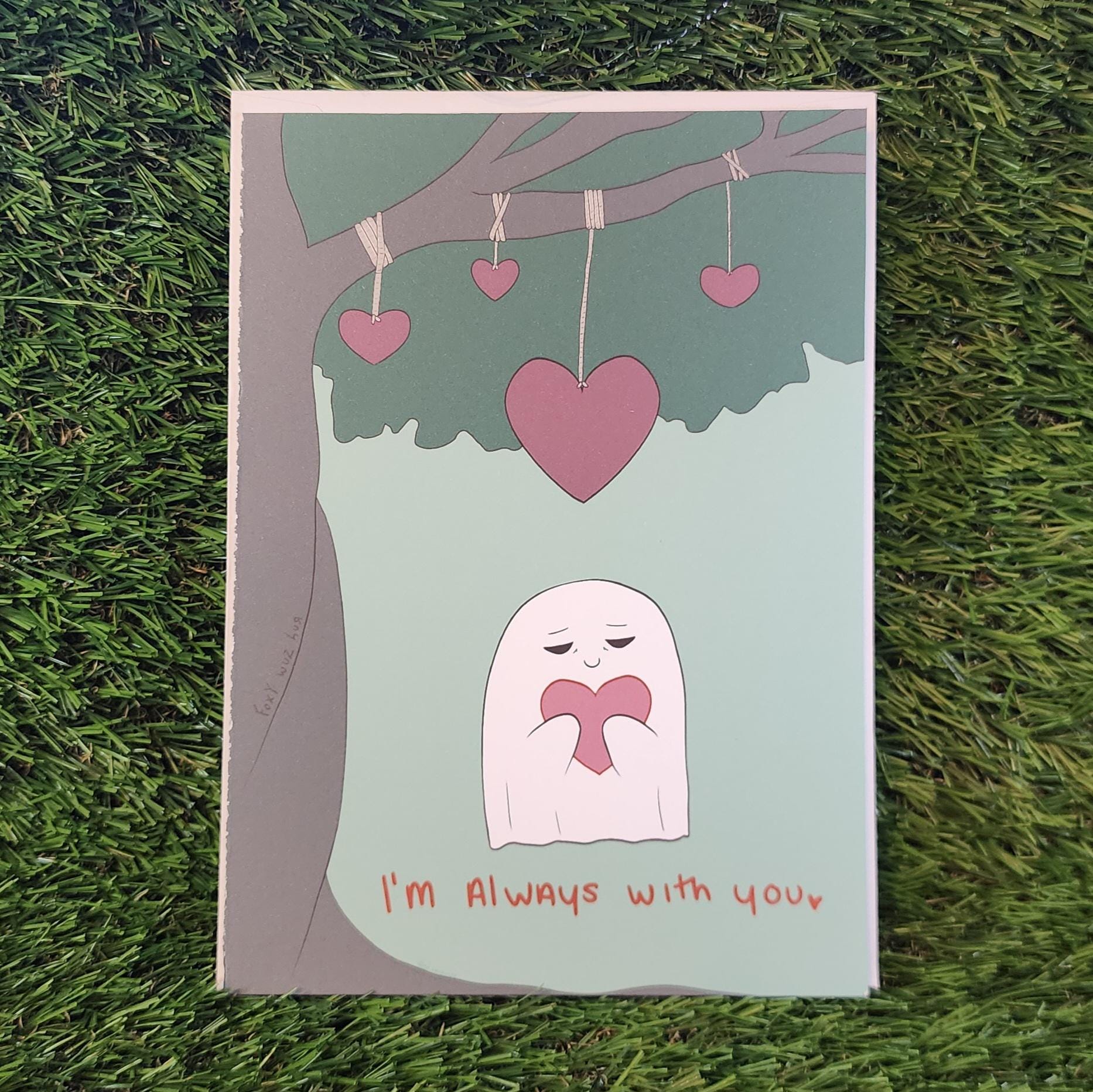 Ghostie Love Greeting Card