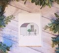 Cozy Greenhouse Greeting Card