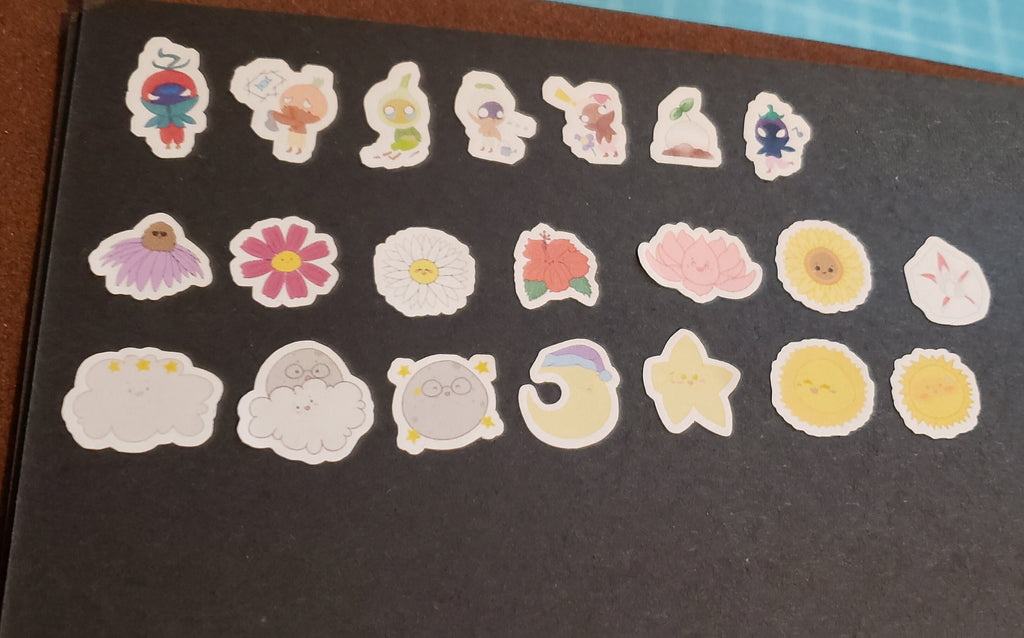 Cute Sticker Mystery Pack – B Grade Stickers with Retired, Miscut & Misprinted Designs