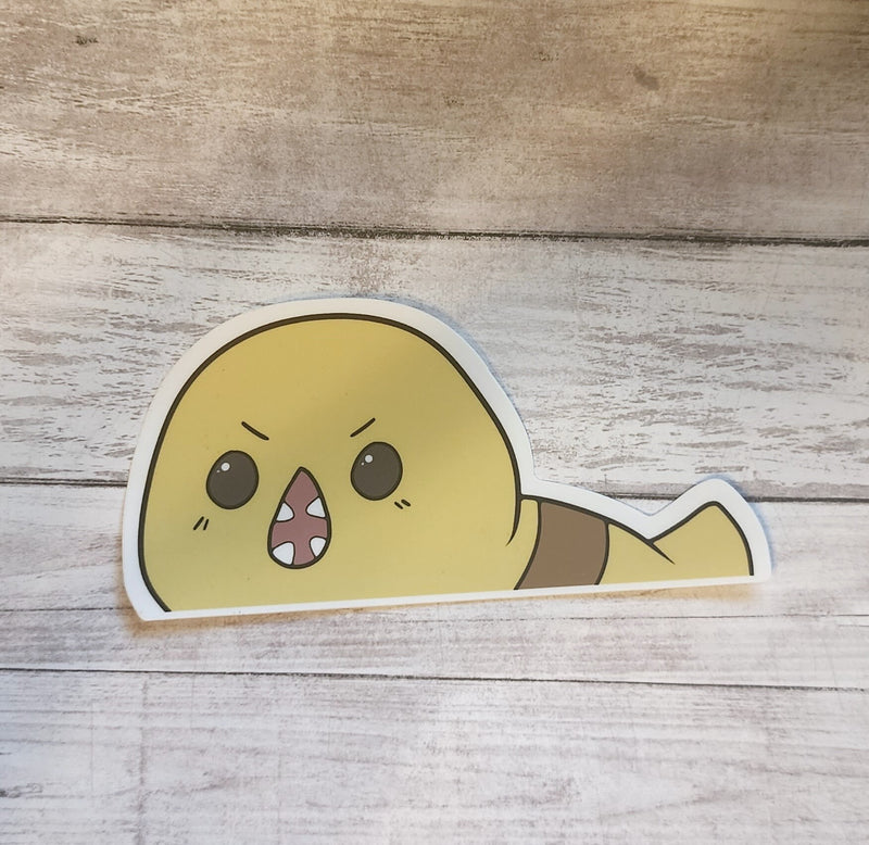 Scree! Snek Car Peeker