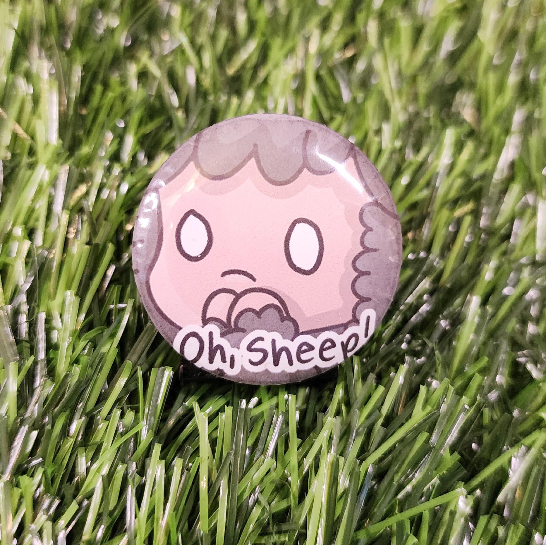 Oh Sheep! Button