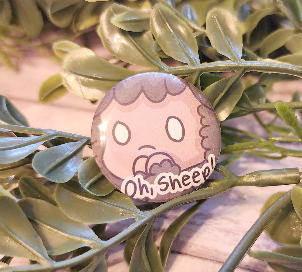 Oh Sheep! Button