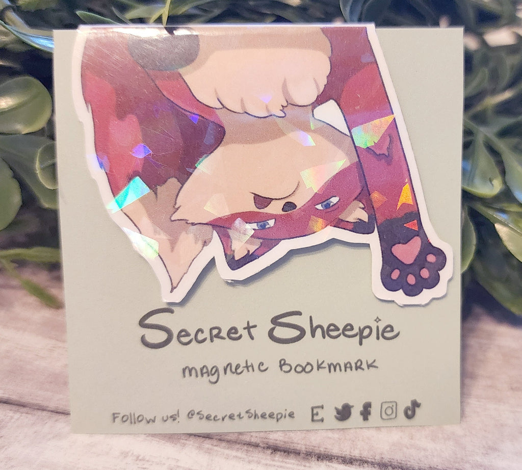 Foxy Magnetic Bookmark