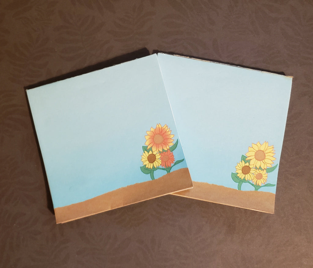 Sunflower Cozy Memo Pad