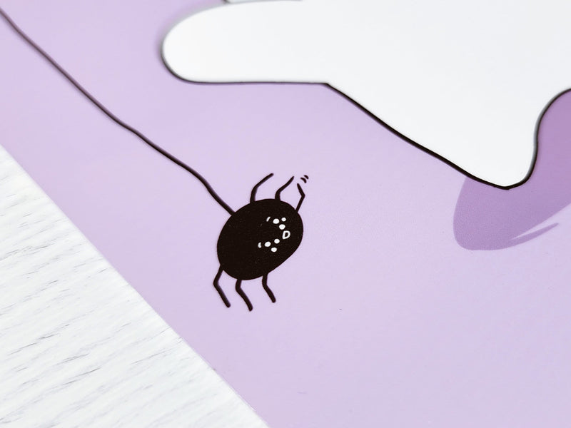 Scawry Ghost Art Print