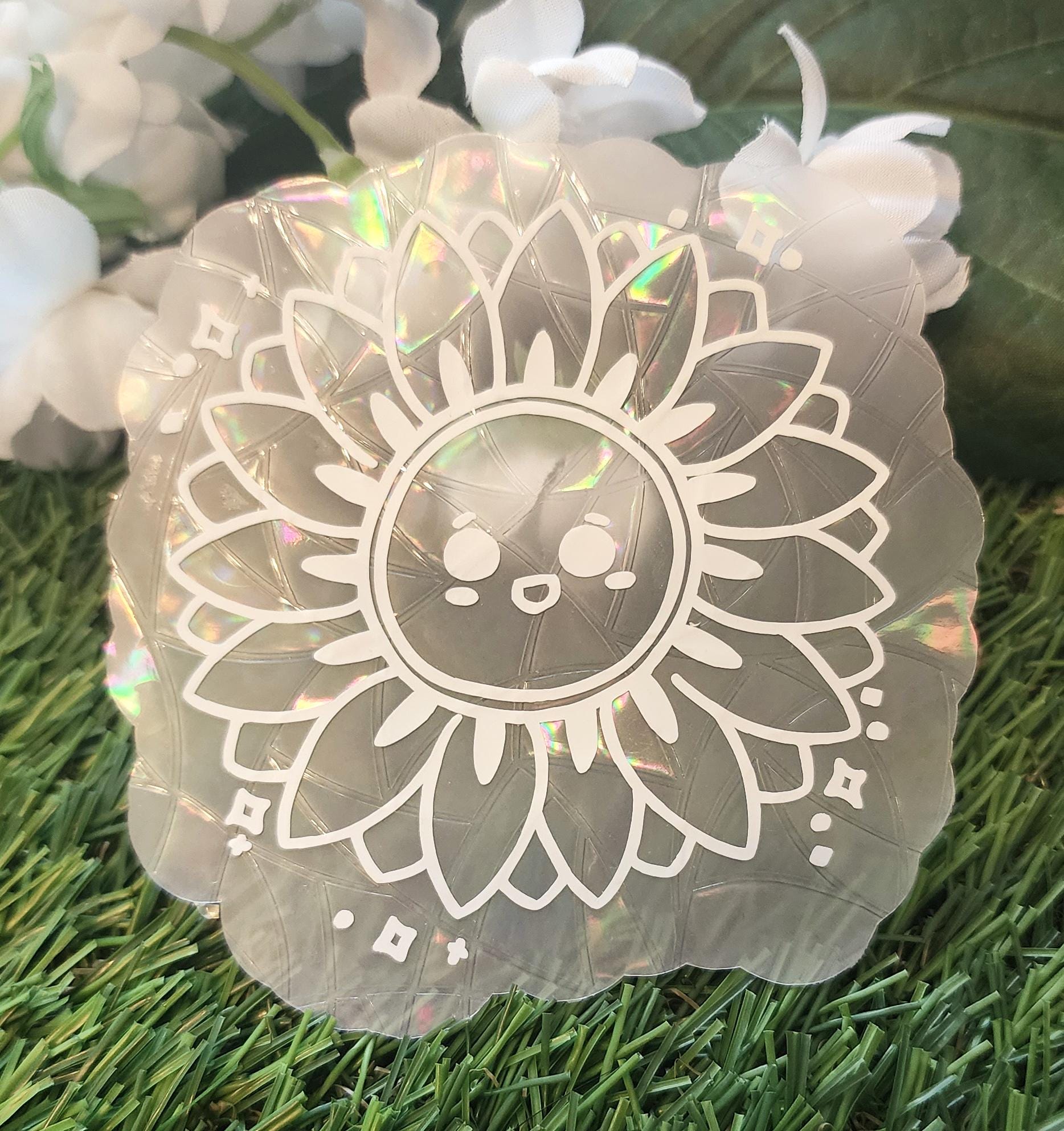 Kawaii Sunflower Suncatcher