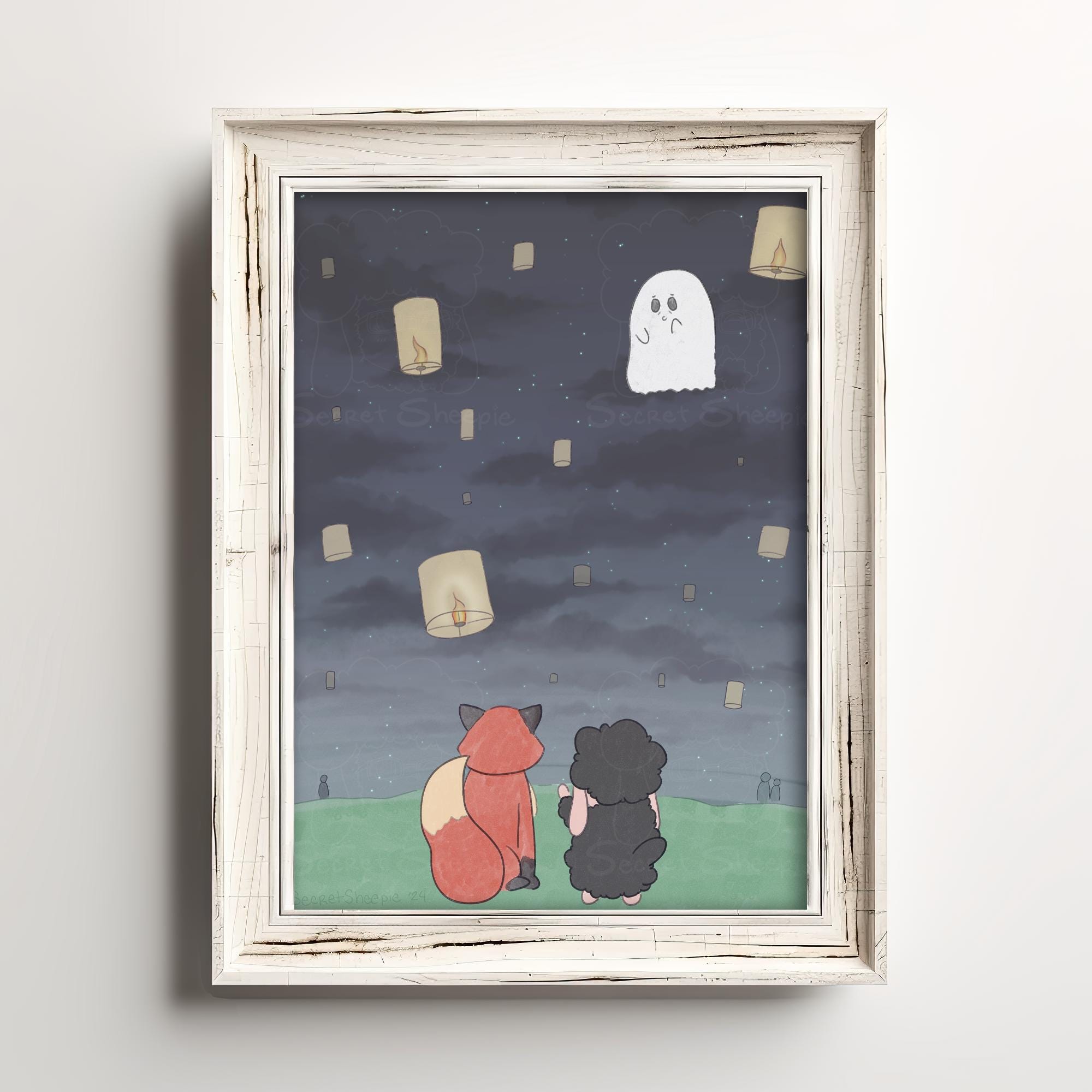 Lantern Festival Art Print