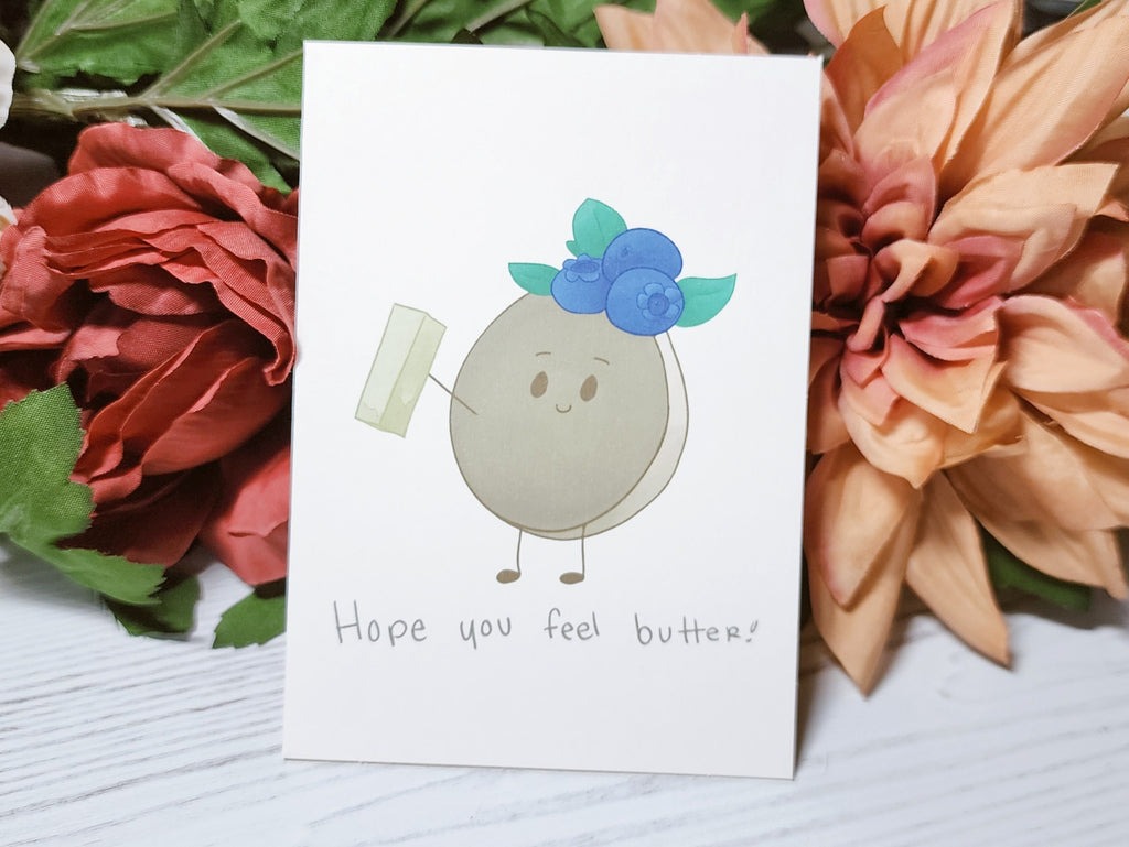 Hope You Feel Butter Greeting Card