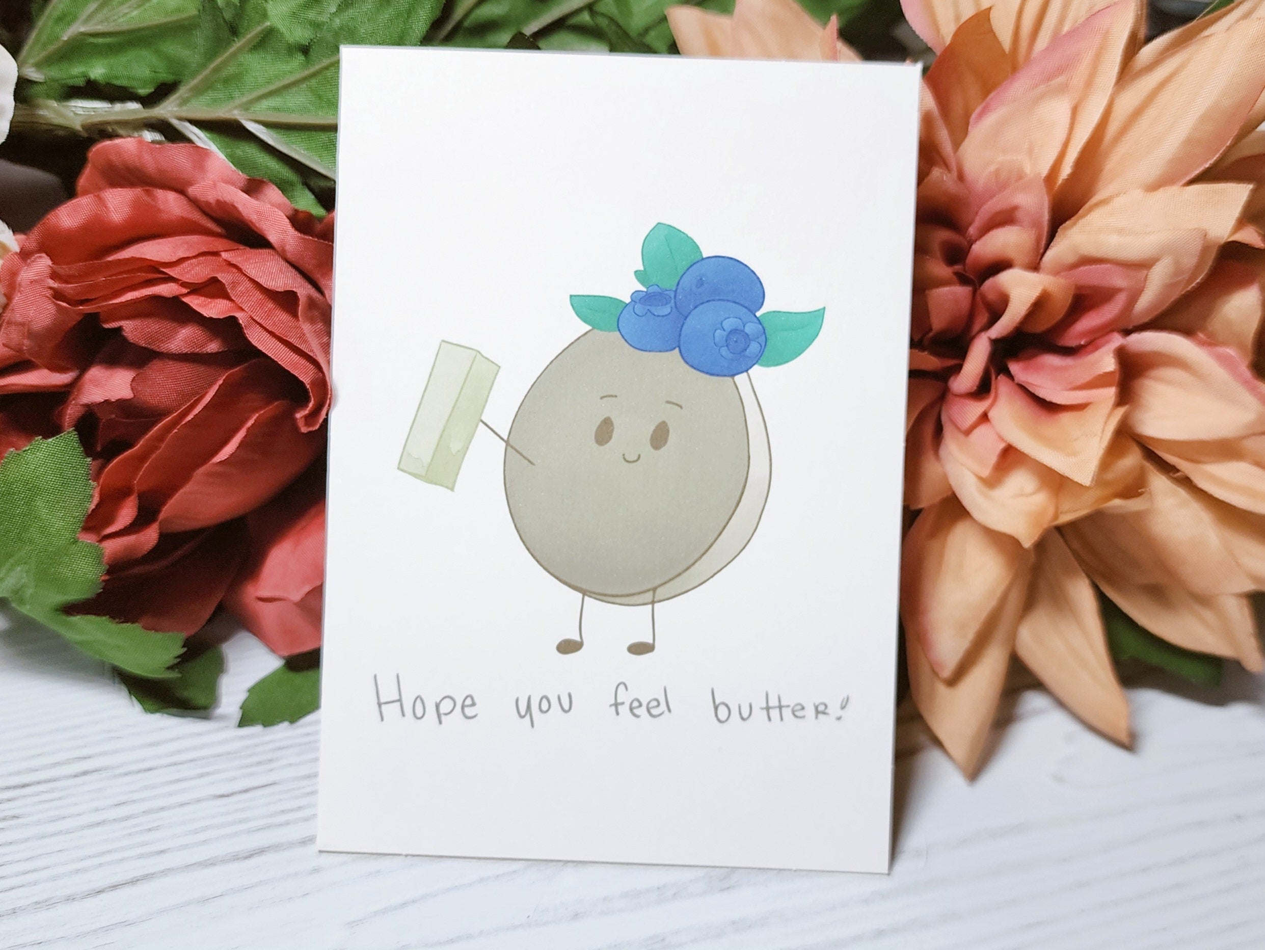 Hope You Feel Butter Greeting Card