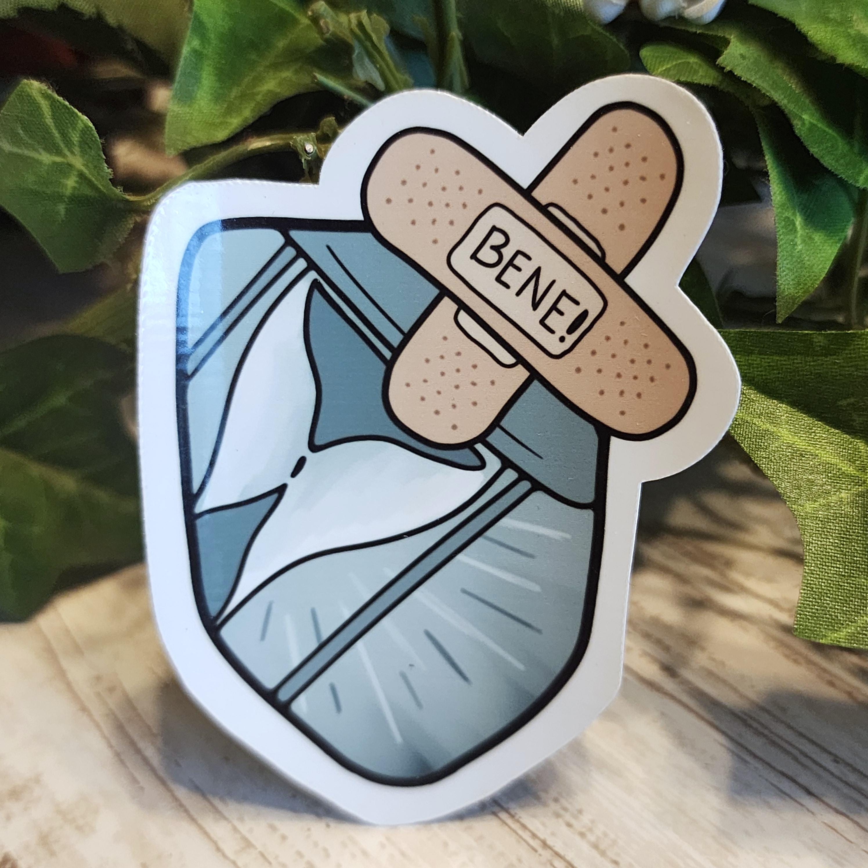 Living Dead + Benediction Sticker